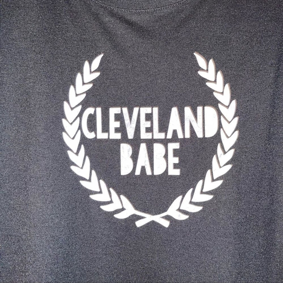BELLA | Cleveland Babe Black Long Sleeve Tee - Picture 3 of 5